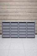 Bin Covers - Quad Unit